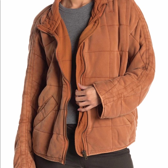 Dolman quilted knit jacket free people - Picture 3 of 6